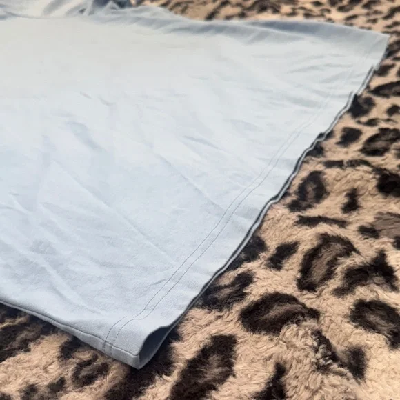 Bugatchi Light Blue Polo Shirt with Striped Collar - Picture 4 of 4